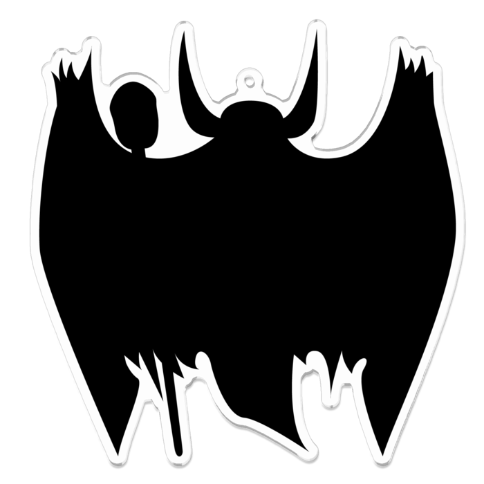 アクリルキーホルダー(コーティング) - 100 x 100 (mm)