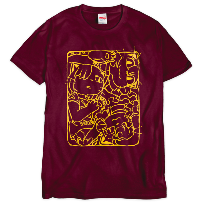 Tシャツ(シルクスクリーン印刷) - XL - 1色