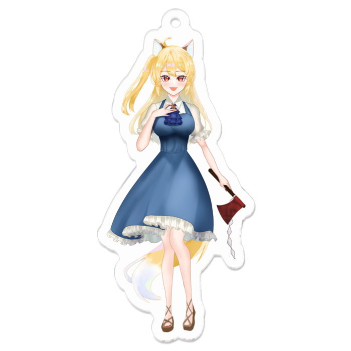 アクリルキーホルダー - 70 x 70 (mm)