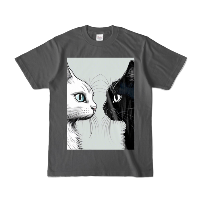 カラーTシャツ - S - チャコール (濃色)