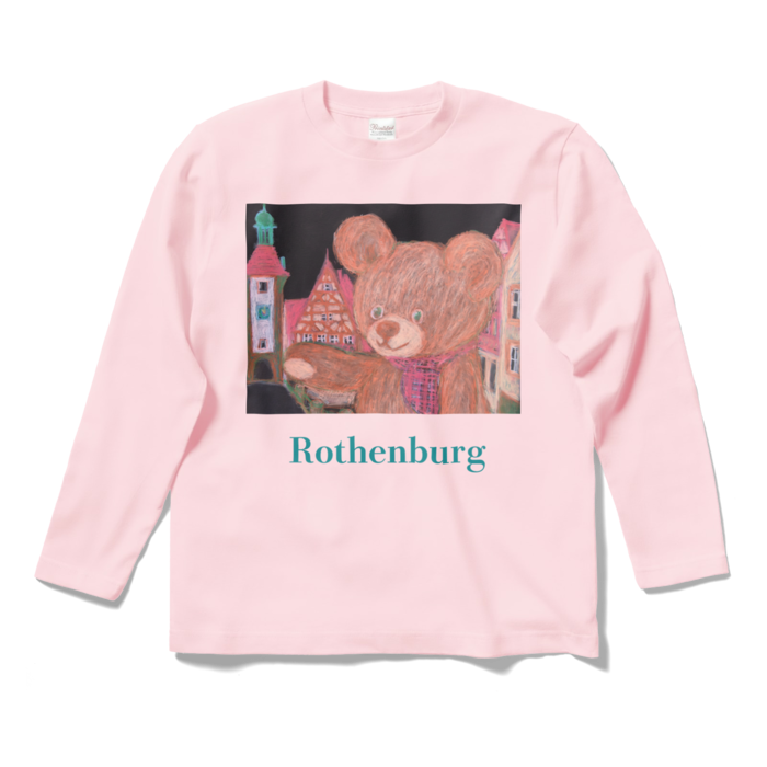 ロングスリーブTシャツ - S - ライトピンク