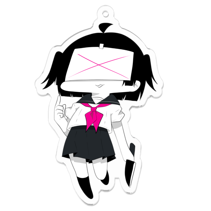 アクリルキーホルダー - 70 x 70 (mm)