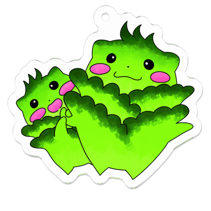 アクリルキーホルダー - 50 x 50 (mm)