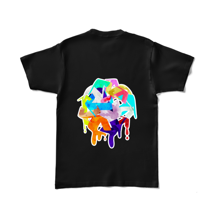 カラーTシャツ - L - ブラック (濃色)