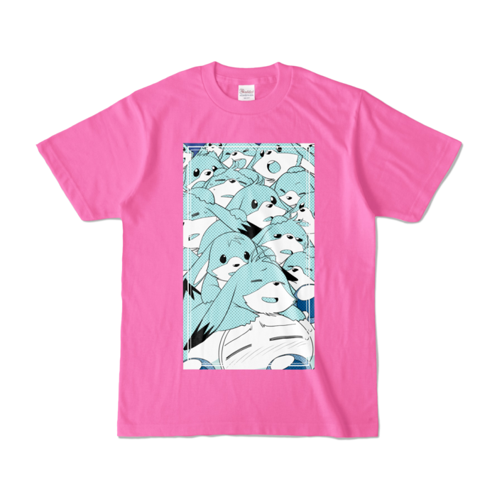 カラーTシャツ - S - ピンク (濃色)