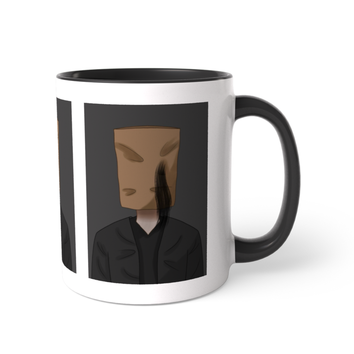 ツートンカラーマグカップ - 直径 8.2cm / 高さ 9.5cm