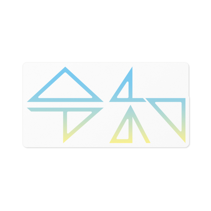 ステッカー - 100 x 100 (mm)