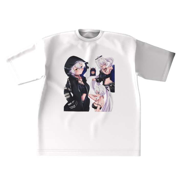 ビッグシルエットTシャツ - XL - 正面