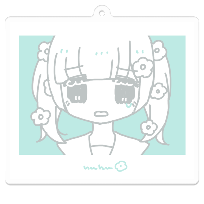 アクリルキーホルダー - 70 x 70 (mm)