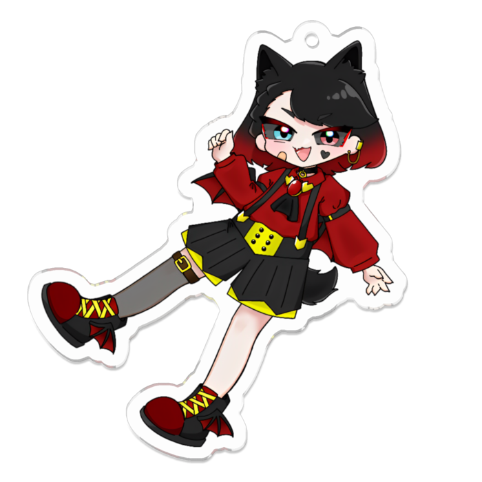 アクリルキーホルダー - 70 x 70 (mm)