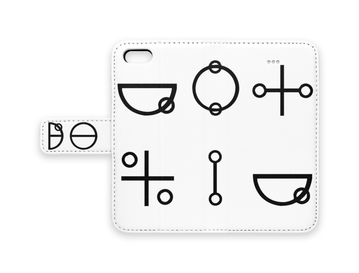 手帳型iPhoneケース - iPhone 5 / 5s / SE - ストラップ穴 なし