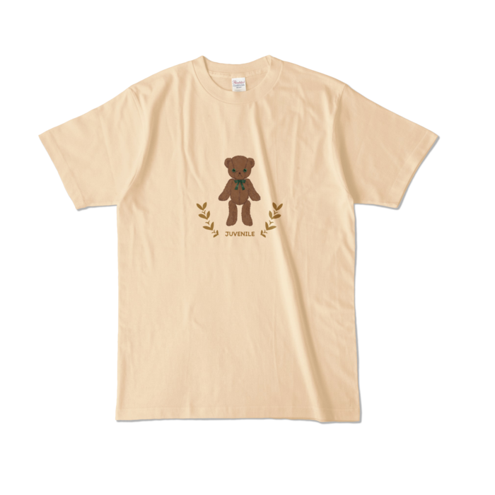 カラーTシャツ - L - ナチュラル (淡色)