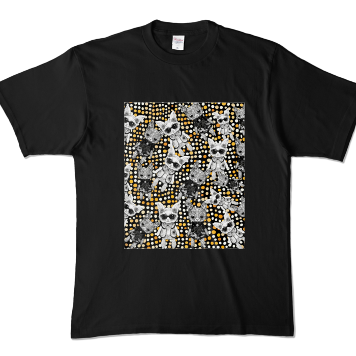 カラーTシャツ - XL - ブラック (濃色)