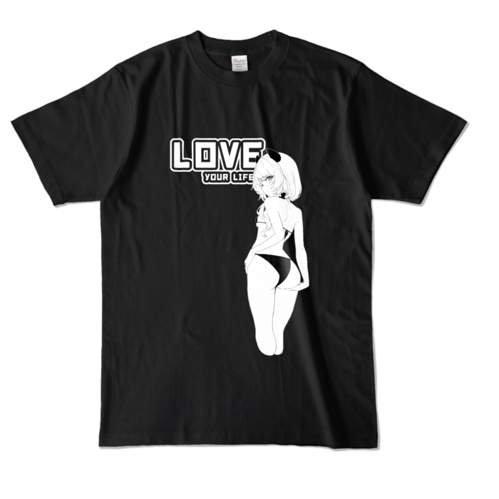 カラーTシャツ - L - ブラック (濃色)