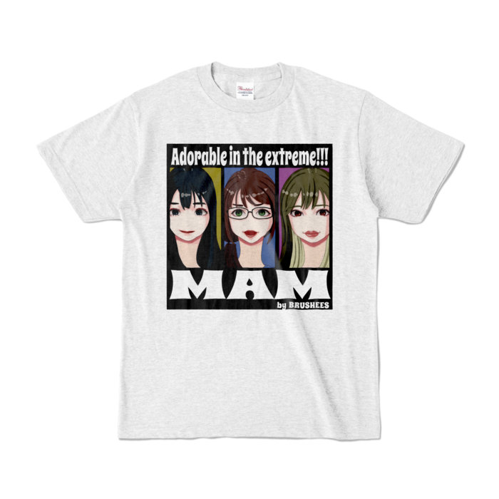 カラーTシャツ - S - アッシュ (淡色)