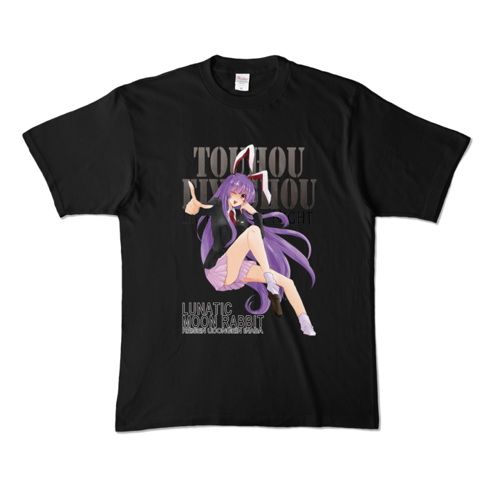 カラーTシャツ - XL - ブラック (濃色)