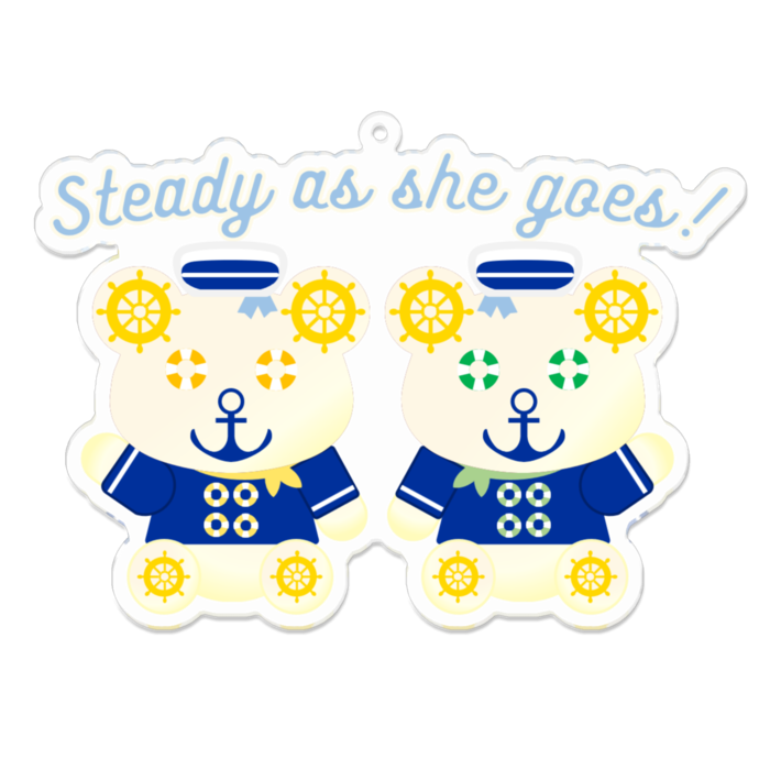 アクリルキーホルダー - 100 x 100 (mm)