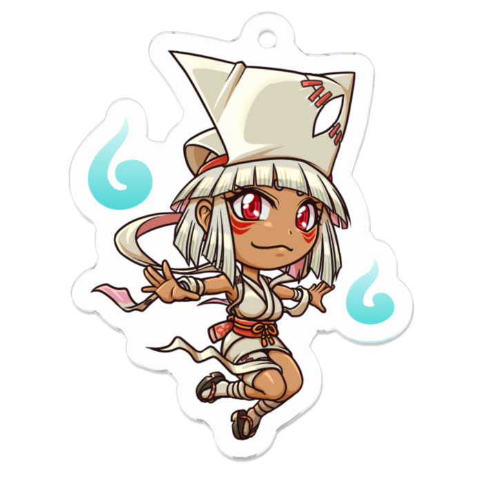 アクリルキーホルダー - 50 x 50 (mm)