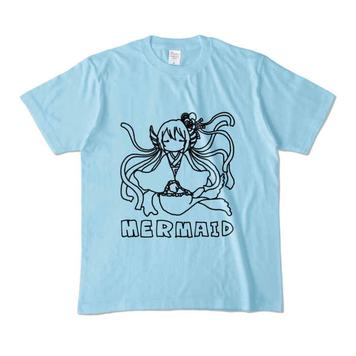 カラーTシャツ - M - ライトブルー (淡色)