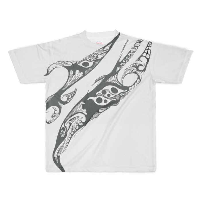 フルグラフィックTシャツ - XL - 正面印刷のみ