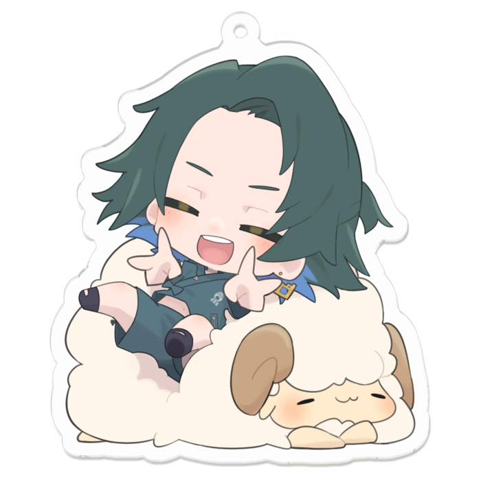 アクリルキーホルダー - 70 x 70 (mm)