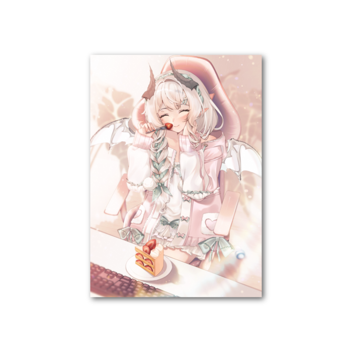 フォト風カード -目閉じてる