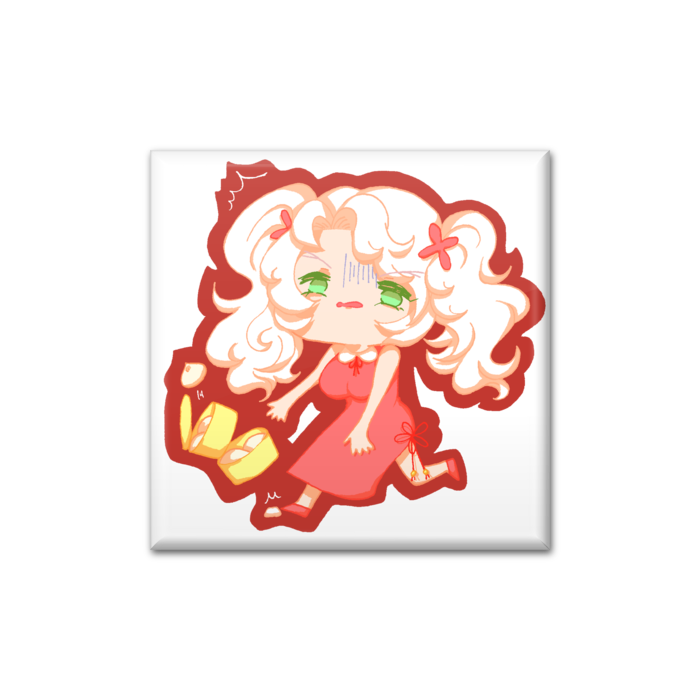 缶バッジ - 四角形40mm