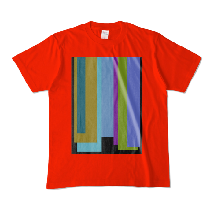 カラーTシャツ - M - レッド (濃色)