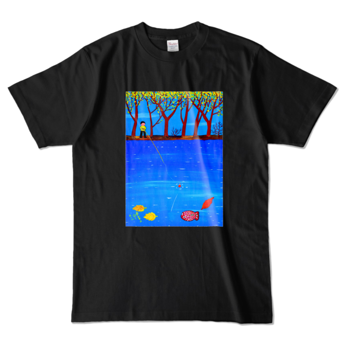 カラーTシャツ - L - ブラック (濃色)