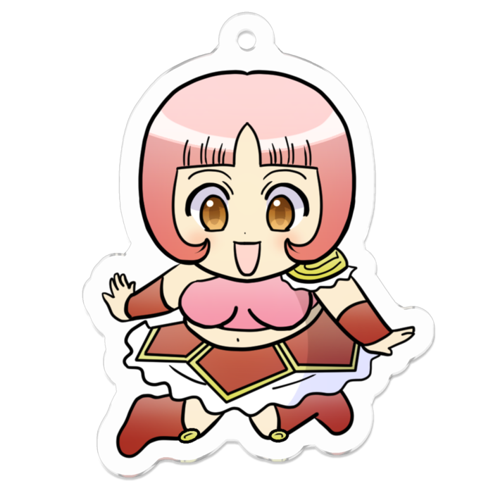 アクリルキーホルダー - 50 x 50 (mm)