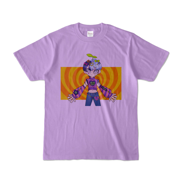 カラーTシャツ - S - ライトパープル (淡色)