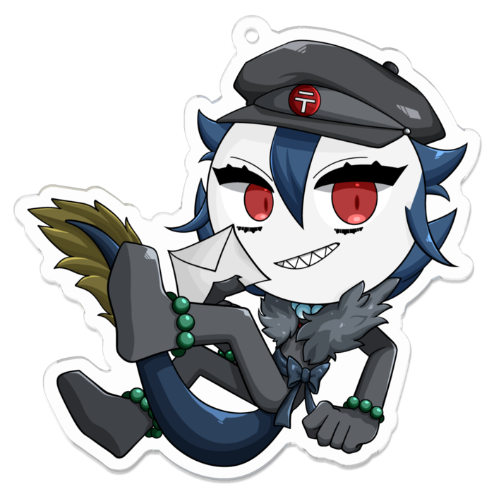 アクリルキーホルダー（コーティング） - 70 x 70 (mm)