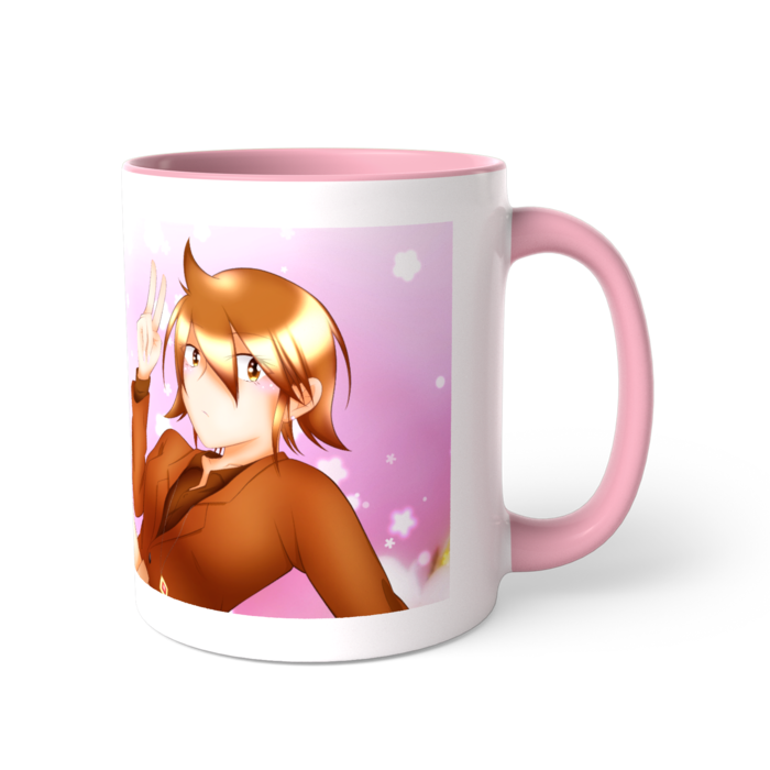 ツートンカラーマグカップ - 直径 8.2cm / 高さ 9.5cm