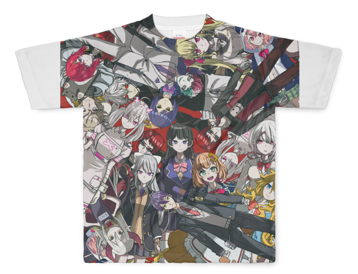 フルグラフィックTシャツ - L - 両面印刷