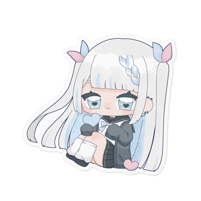 ステッカー - 100 x 100 (mm)