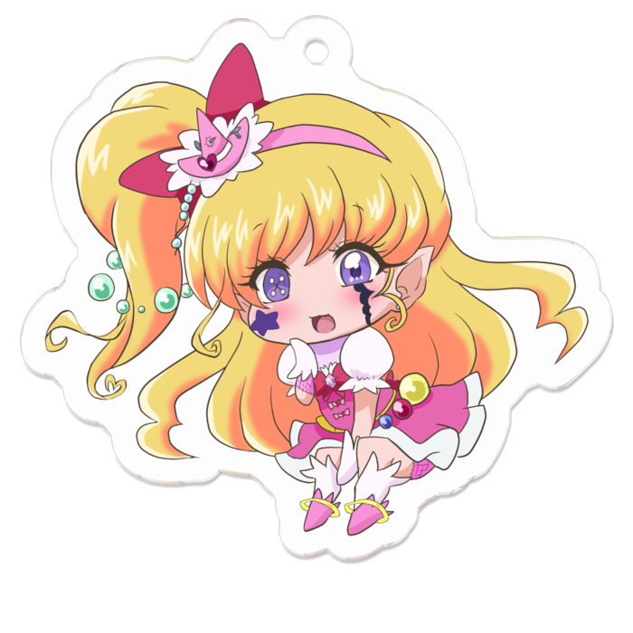 アクリルキーホルダー - 50 x 50 (mm)