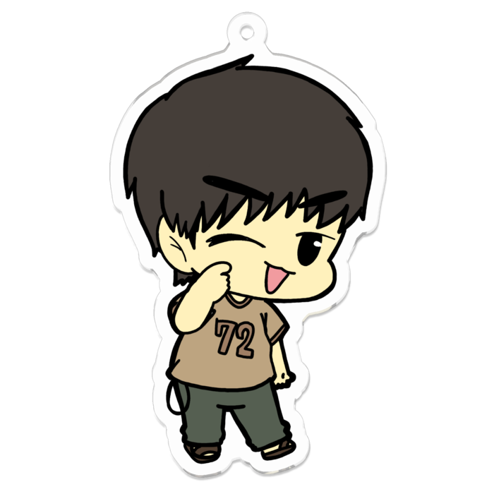 アクリルキーホルダー - 70 x 70 (mm)