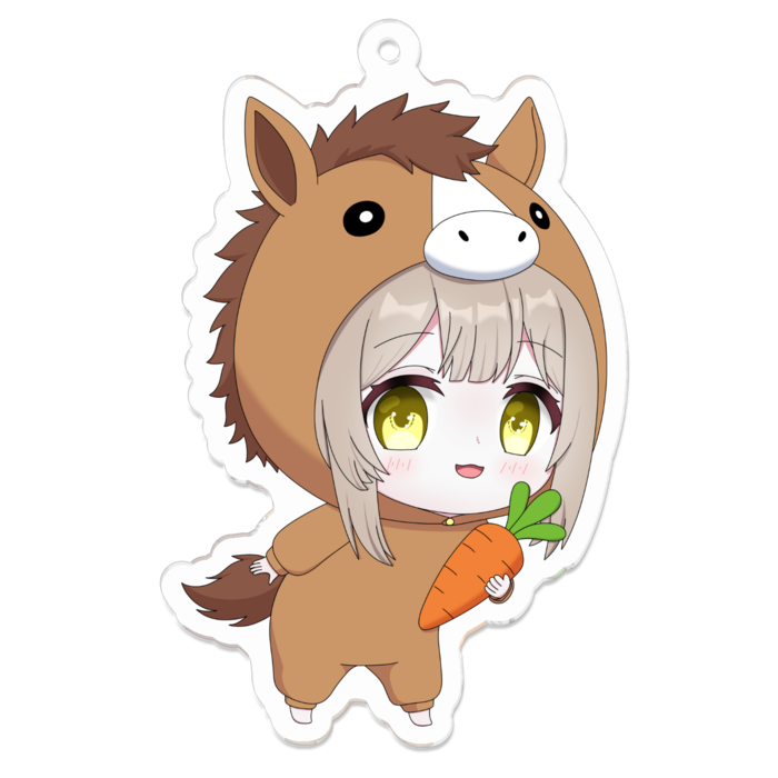 アクリルキーホルダー - 70 x 70 (mm)