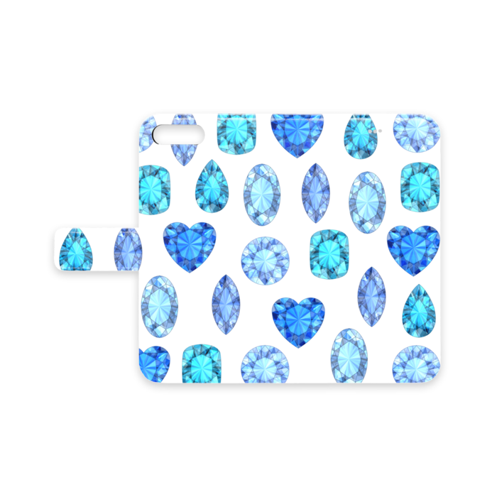 手帳型iPhoneケース - iPhone 8 Plus / 7 Plus - ストラップ穴 なし