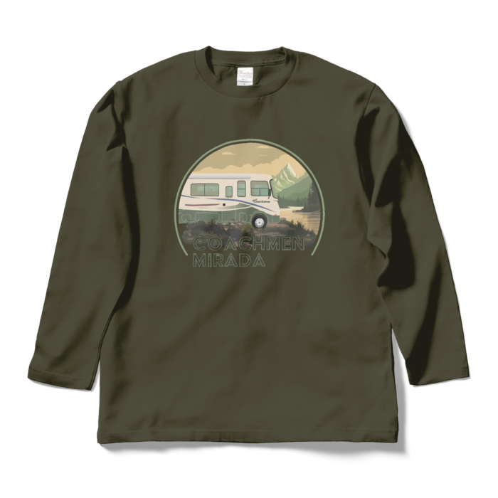 ロングスリーブTシャツ - L - アーミーグリーン