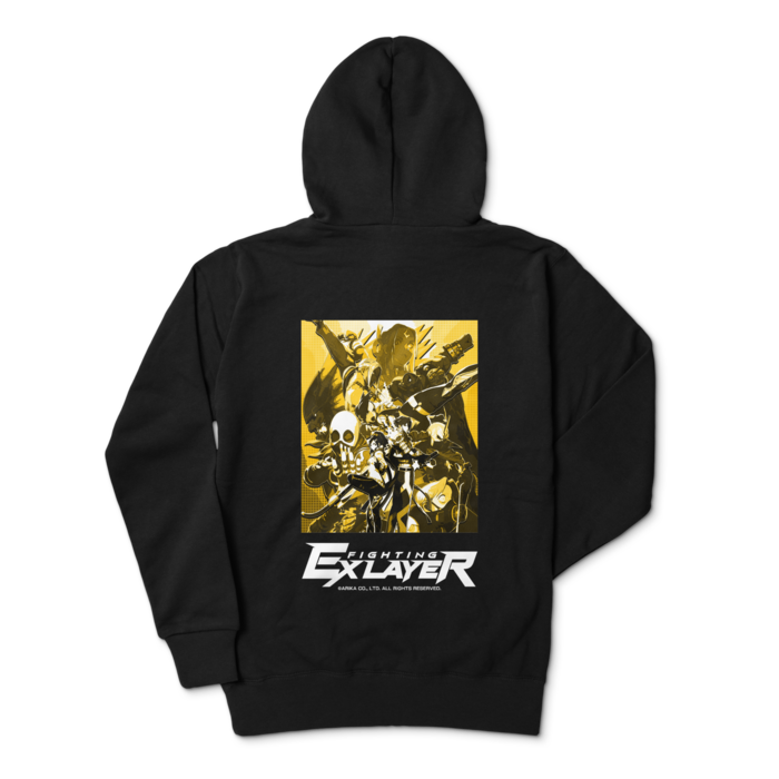 ジップパーカー - L - Black