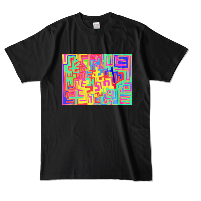 カラーTシャツ - L - ブラック (濃色)