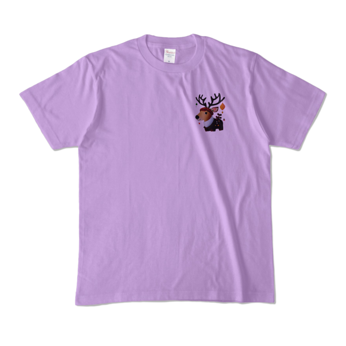 カラーTシャツ - M - ライトパープル (淡色)