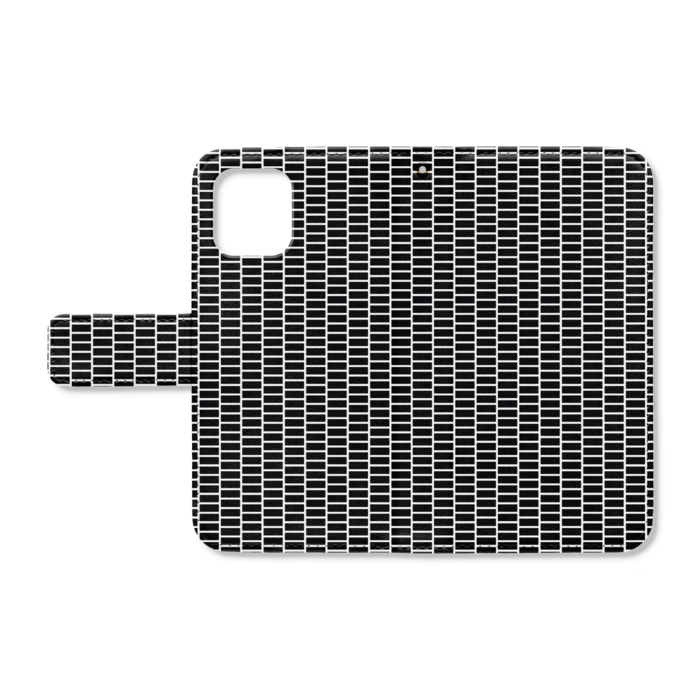 手帳型iPhoneケース - iPhone12 mini - ストラップ穴 あり