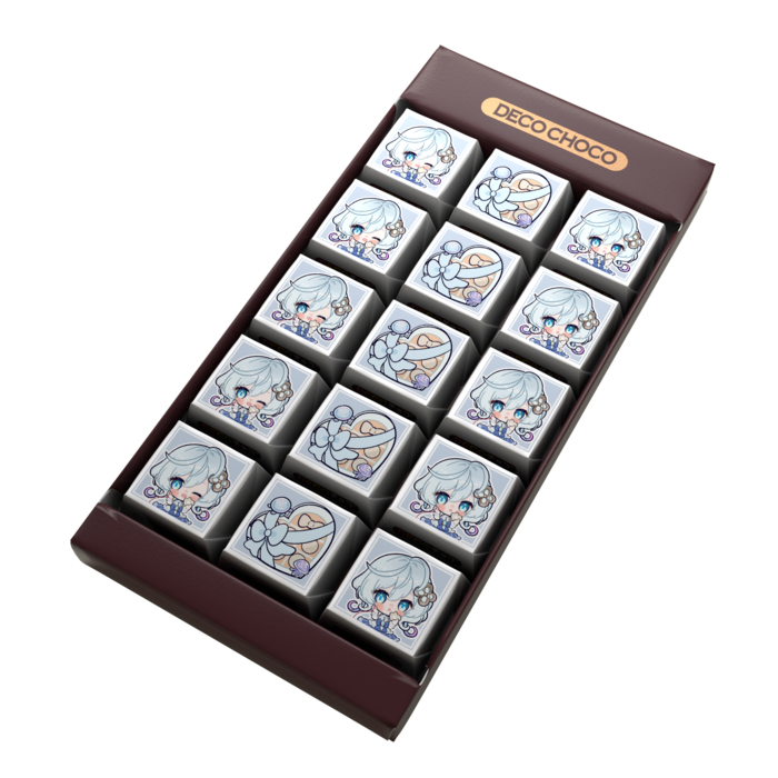 DECOチョコ - 列ごとにデザイン