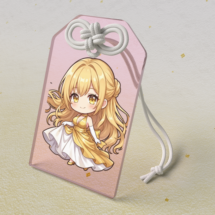 アクリルお守り - 50 × 80mm