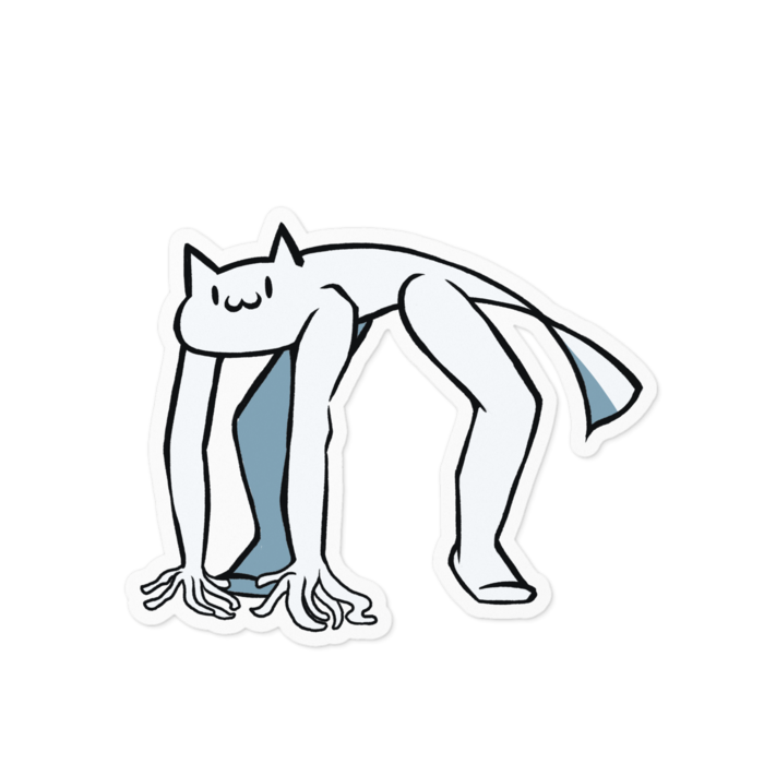 ステッカー - 100 x 100 (mm)