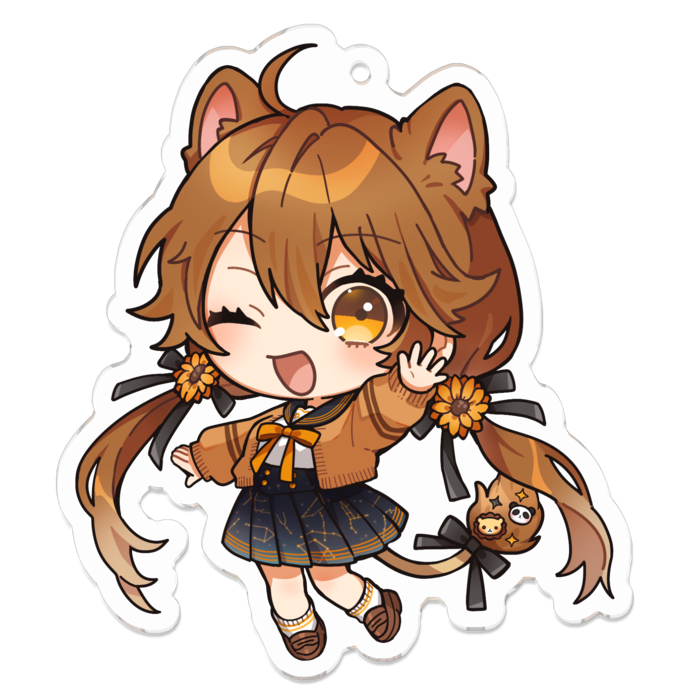 獅子神レオナ たまコラボアクキー Pixiv公式booth Booth