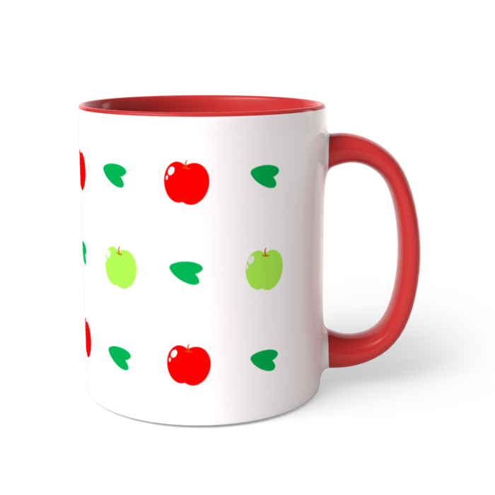 ツートンカラーマグカップ - 直径 8.2cm / 高さ 9.5cm