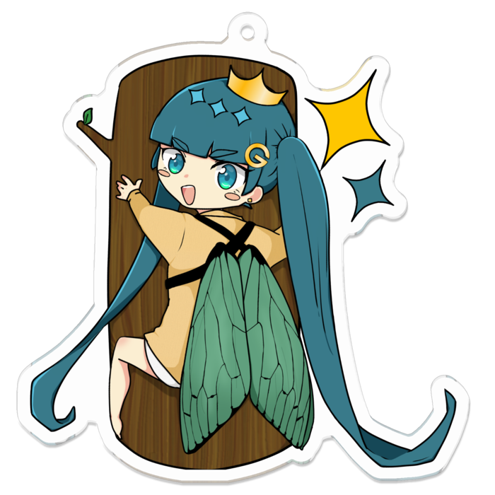 アクリルキーホルダー - 70 x 70 (mm)